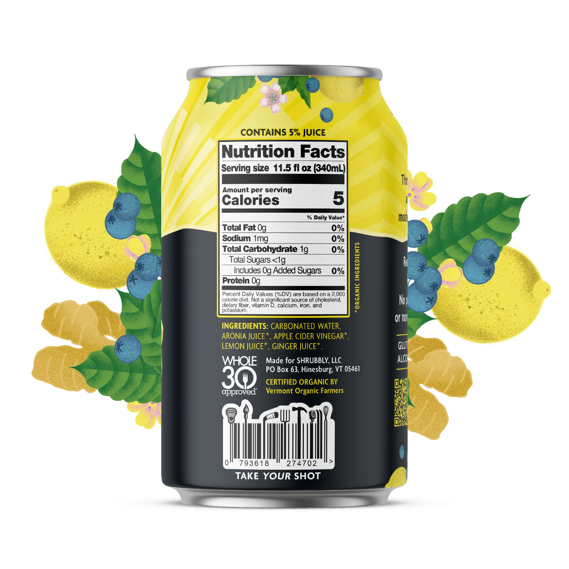 Lemon + Ginger + Aronia Berry - Image 3